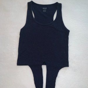 Aerie Ribbed Cotton Crop Top